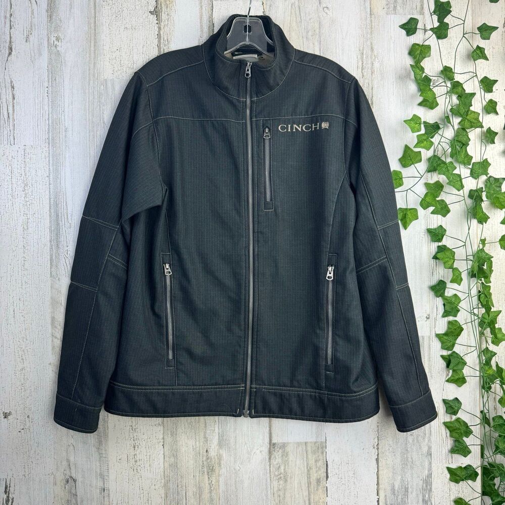 Cinch Men's Jackets - Performance Strength Bonded - Charcoal Grey small